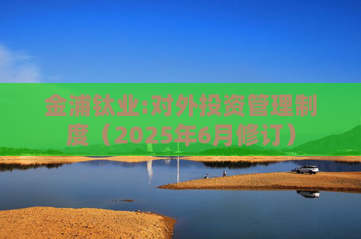 金浦钛业:对外投资管理制度（2025年6月修订）