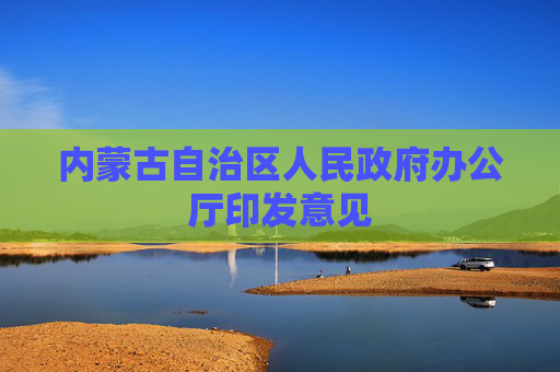 内蒙古自治区人民政府办公厅印发意见