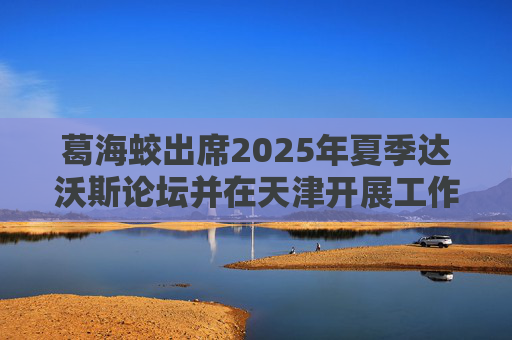 葛海蛟出席2025年夏季达沃斯论坛并在天津开展工作调研