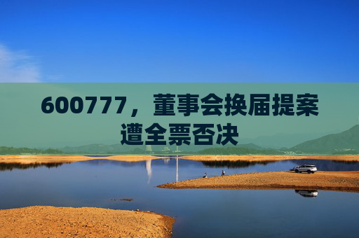 600777，董事会换届提案遭全票否决