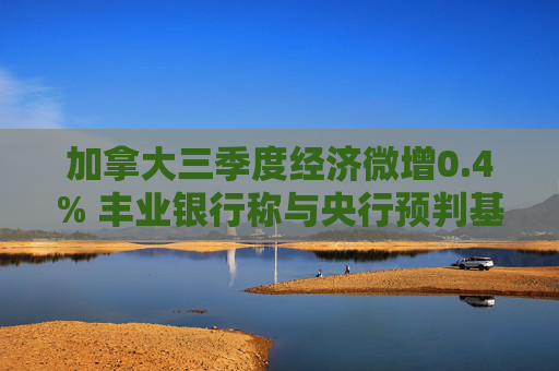 加拿大三季度经济微增0.4% 丰业银行称与央行预判基本契合