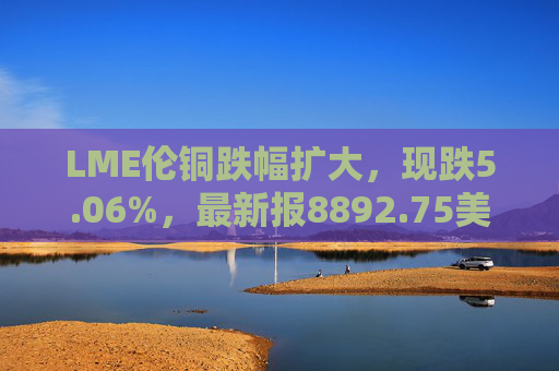 LME伦铜跌幅扩大，现跌5.06%，最新报8892.75美元/吨