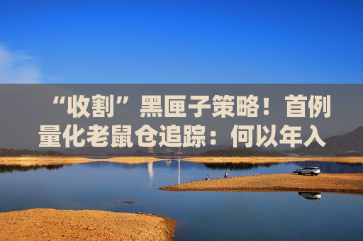 “收割”黑匣子策略！首例量化老鼠仓追踪：何以年入8857万？