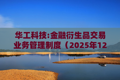 华工科技:金融衍生品交易业务管理制度（2025年12月）