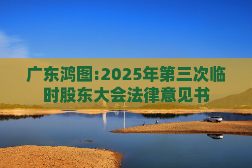 广东鸿图:2025年第三次临时股东大会法律意见书