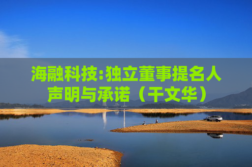 海融科技:独立董事提名人声明与承诺（干文华）  第1张