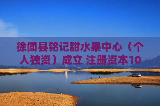 徐闻县铭记甜水果中心（个人独资）成立 注册资本10万人民币  第1张