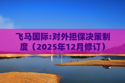 飞马国际:对外担保决策制度（2025年12月修订）