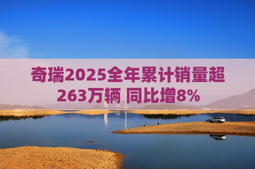 奇瑞2025全年累计销量超263万辆 同比增8%