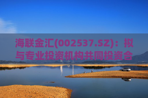 海联金汇(002537.SZ)：拟与专业投资机构共同投资合伙企业