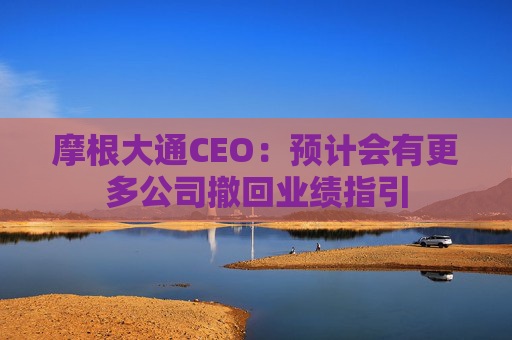 摩根大通CEO：预计会有更多公司撤回业绩指引