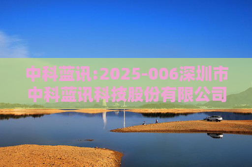 中科蓝讯:2025-006深圳市中科蓝讯科技股份有限公司投资者关系活动记录表