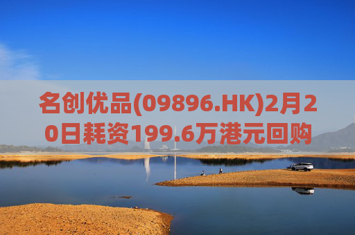名创优品(09896.HK)2月20日耗资199.6万港元回购5.26万股