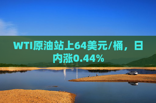 WTI原油站上64美元/桶，日内涨0.44%