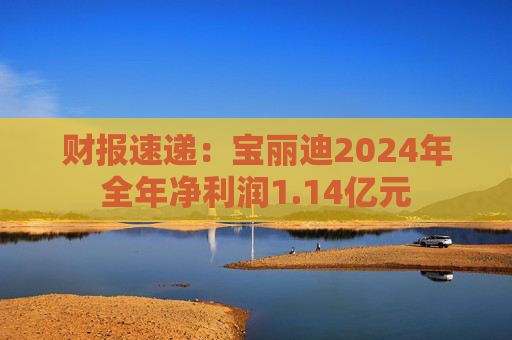 财报速递：宝丽迪2024年全年净利润1.14亿元