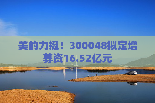 美的力挺！300048拟定增募资16.52亿元