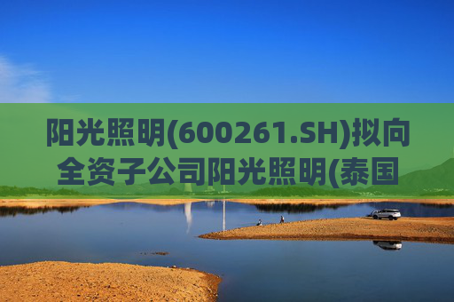 阳光照明(600261.SH)拟向全资子公司阳光照明(泰国)增资3.24亿元用于建设泰国生产基地