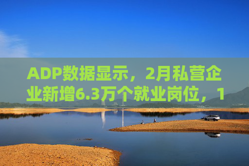 ADP数据显示，2月私营企业新增6.3万个就业岗位，1月数据下修至仅新增1.1万个