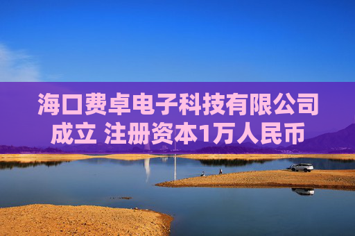 海口费卓电子科技有限公司成立 注册资本1万人民币  第1张