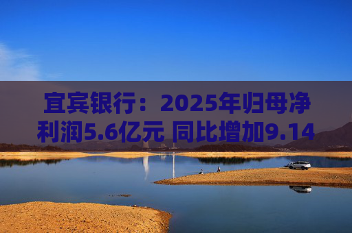 宜宾银行：2025年归母净利润5.6亿元 同比增加9.14%
