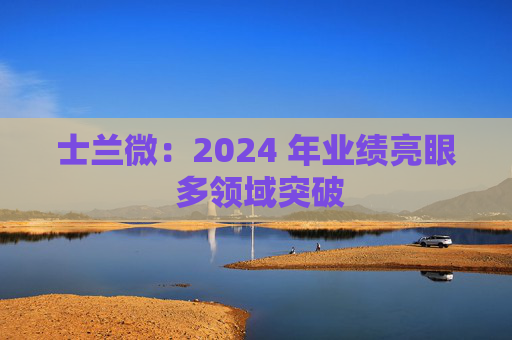 士兰微：2024 年业绩亮眼 多领域突破