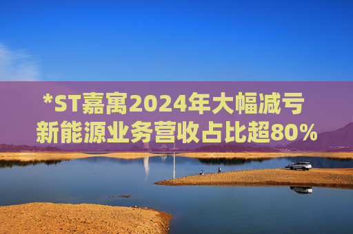 *ST嘉寓2024年大幅减亏 新能源业务营收占比超80%
