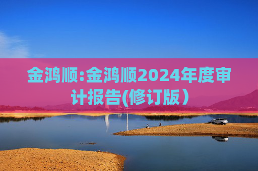 金鸿顺:金鸿顺2024年度审计报告(修订版）