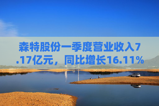 森特股份一季度营业收入7.17亿元，同比增长16.11%