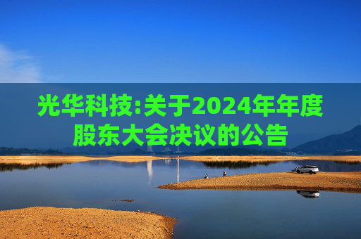 光华科技:关于2024年年度股东大会决议的公告