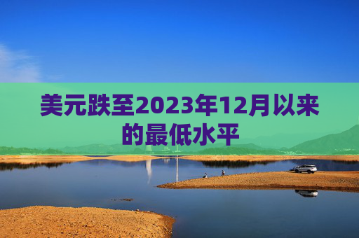 美元跌至2023年12月以来的最低水平  第1张