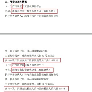 广汽董事长冯兴亚回应埃安员工持股风波：埃安的包袱，我甩不掉！