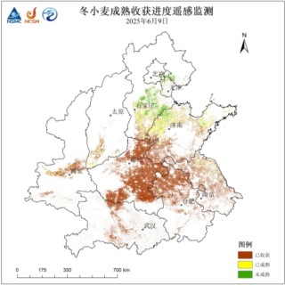 麦收区天气晴好利于收获 但部分地区墒情持续偏差需造墒播种