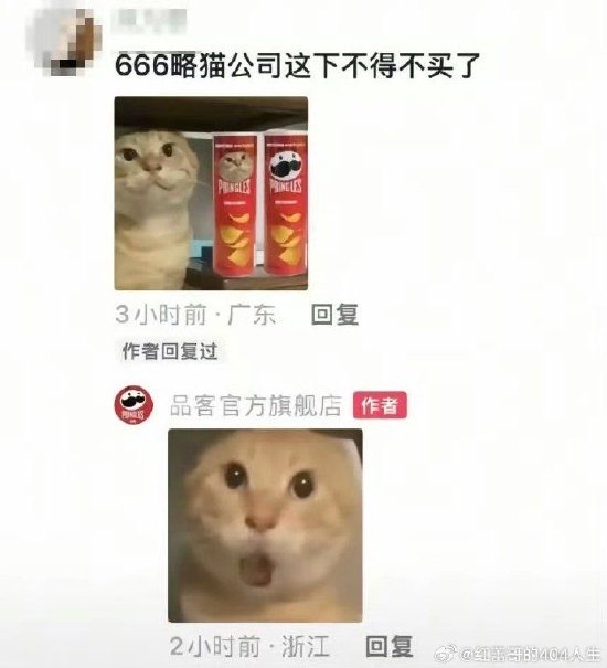 品客薯片视频被指玩虐猫梗，公司回应：不知这个梗，视频已删  第3张