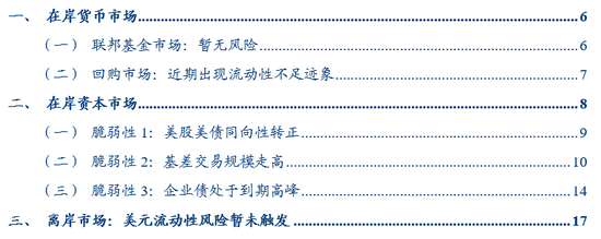华创证券张瑜：暗流涌动 美国金融市场风险全景扫描  第1张