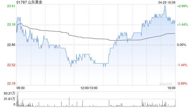 美银证券:升山东黄金目标价至26港元 重申“买入”评级 第1张 美银证券:升山东黄金目标价至26港元 重申“买入”评级 第1张
