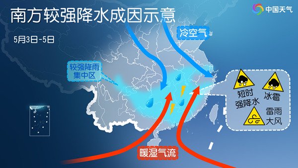 假期天气将大转变 降温大风将现 南方新一轮降雨来袭  第6张