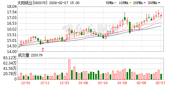 太阳纸业：2025年度业绩快报  第1张