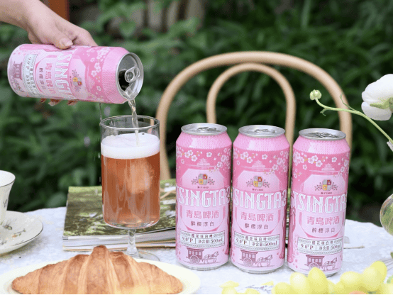 赏樱、嚯酒、嗦虾！ 青岛白啤樱花季“花”式开启  第5张