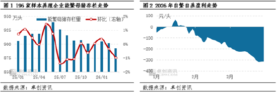 高瞻远“猪”:行业深度亏损下 3月存栏分化与4月走势展望 第4张 高瞻远“猪”:行业深度亏损下 3月存栏分化与4月走势展望 第4张